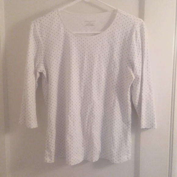 Christopher & Banks Tops - Christopher & Banks Polka Dot Shirt